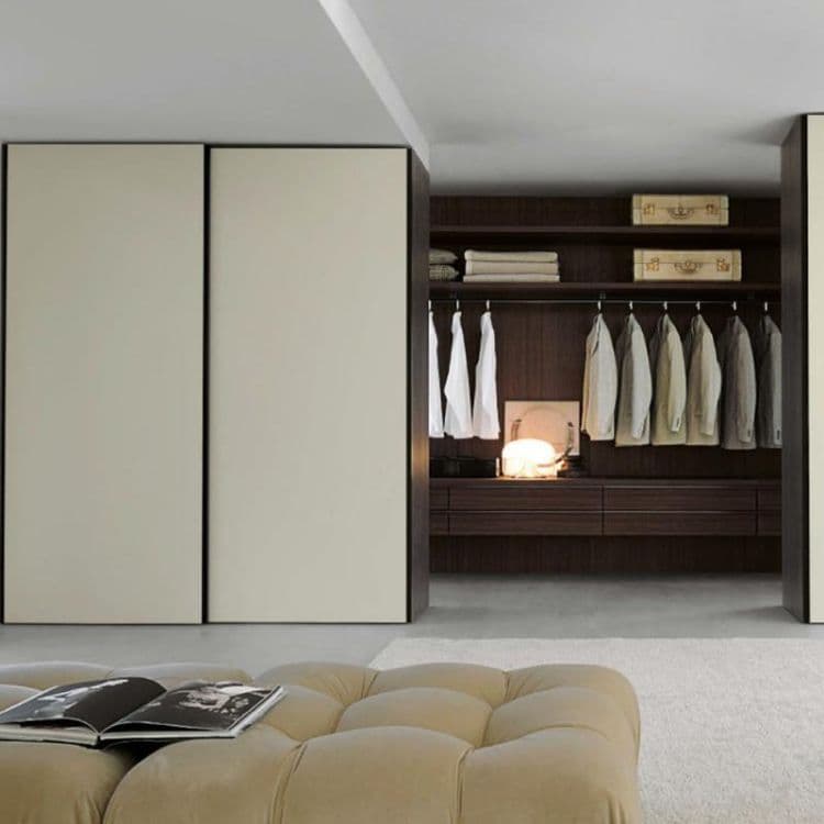 How wide are fitted wardrobes?